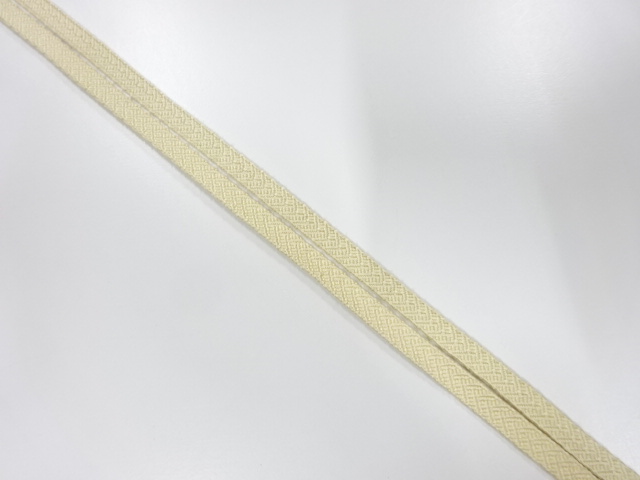 アンティーク　正絹　帯留め用　手組三分紐